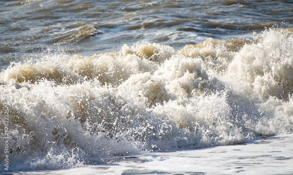 Seashore, small stones, sea wave. Marine background. Seashore, small stones, sea wave. Marine background.