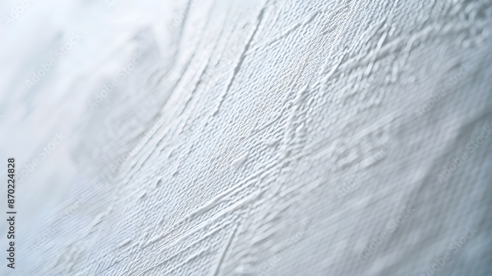 Obraz premium The image is a close up of a white wall with a patterned texture