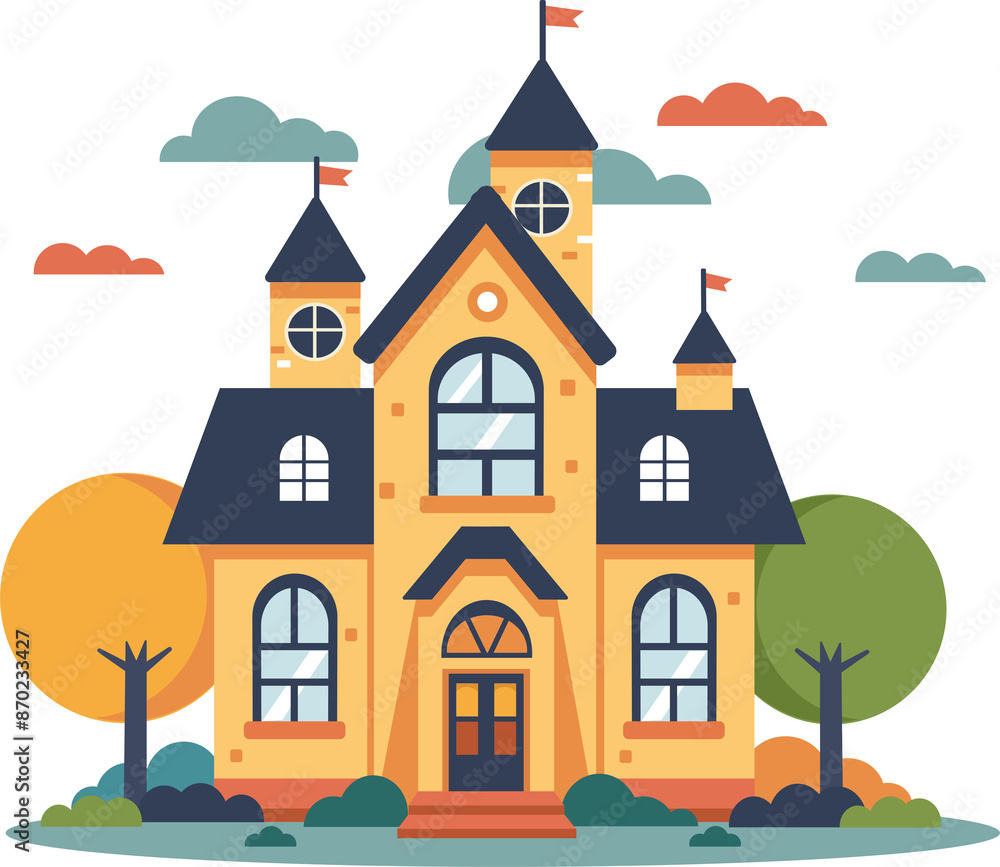 school vector illustration school vector illustration