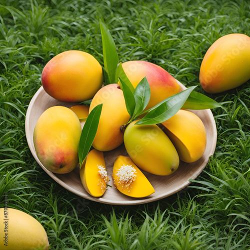 Pakistani Sindhri Mango, Sindhri Mango, mango variety, Pakistani mango, tropical fruit, exotic fruit, mango season, ripe mango, sweet mango, fruit agriculture, mango tree, mango orchard, mango farm,  photo