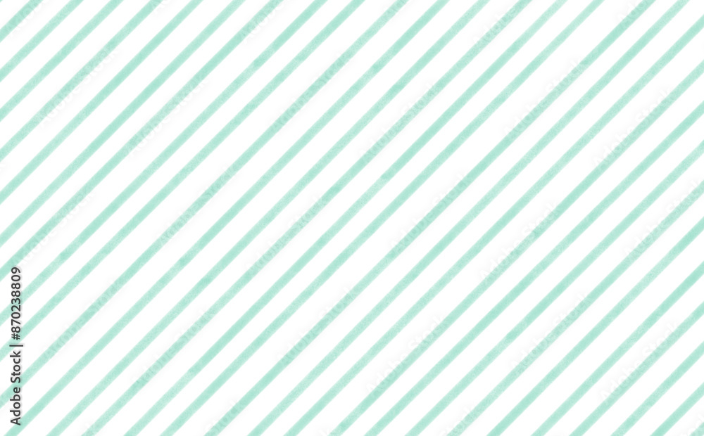 手書き風のグリーンの斜めストライプ背景 手書き風のグリーンの斜めストライプ背景