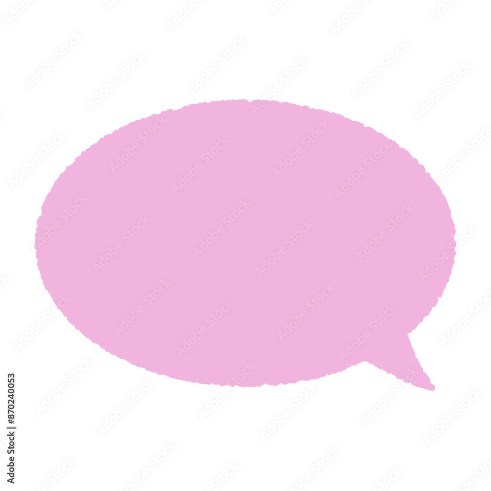 Simple speech bubble, vector illustration Simple speech bubble, vector illustration