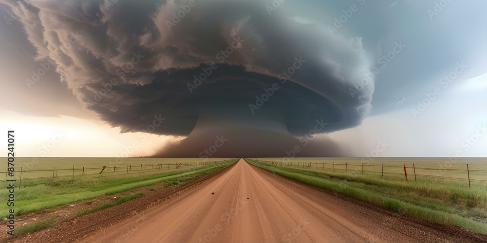 Foto de Supercell in Kansas spawns EF3 tornado storm chasers document ...