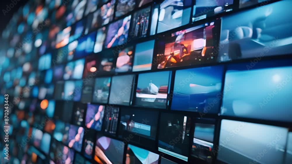 Abstract video background with digital shapes, futuristic elements and patterns. Concept of future technologies and artificial intelligence. Abstract video background with digital shapes, futuristic elements and patterns. Concept of future technologies and artificial intelligence.