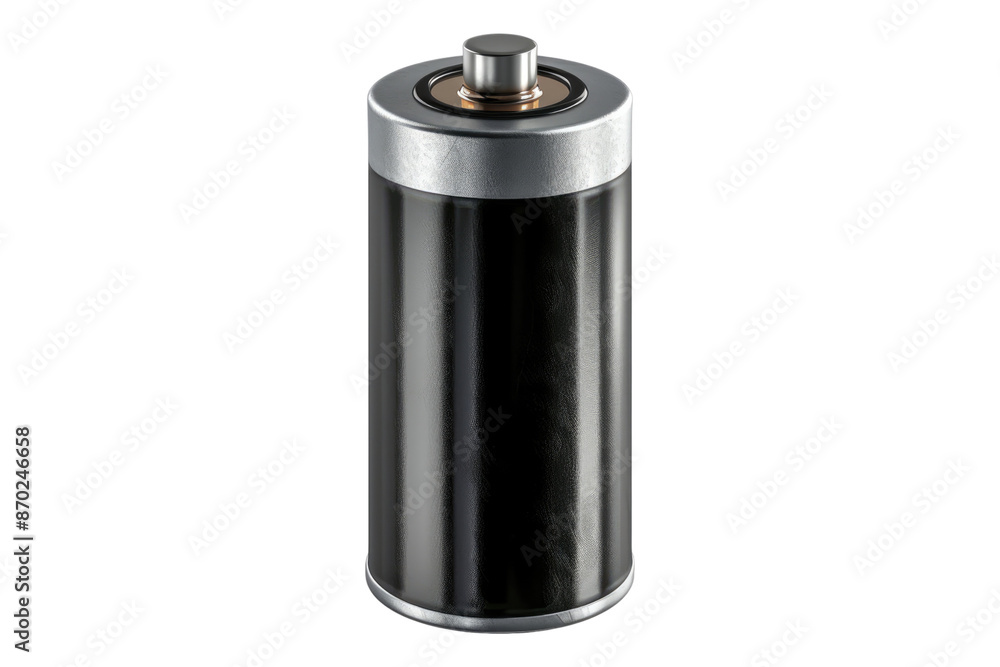 Battery isolated on transparent background Battery isolated on transparent background