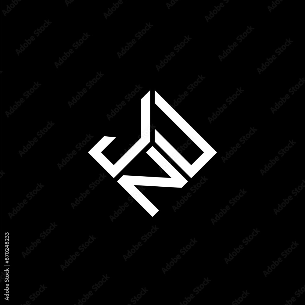 JNU letter logo design on black background. JNU creative initials letter logo concept. JNU letter design. JNU letter logo design on black background. JNU creative initials letter logo concept. JNU letter design.
