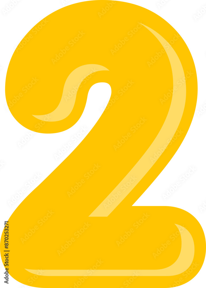 toon bold number 2 toon bold number 2