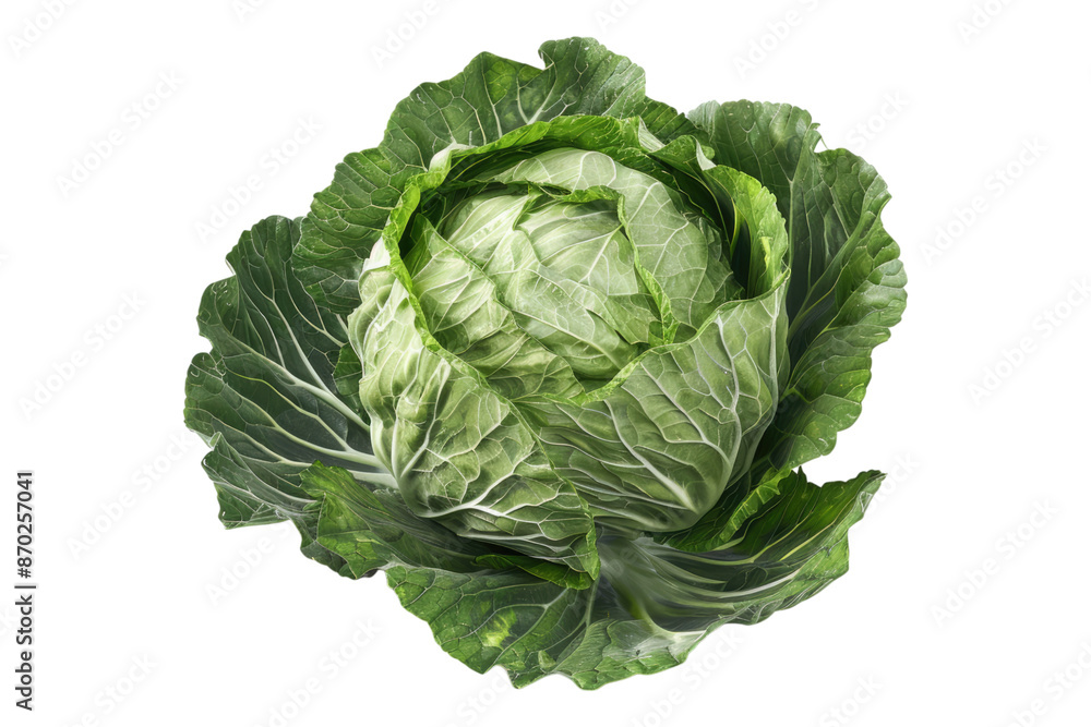 Cabbage isolated on transparent background Cabbage isolated on transparent background