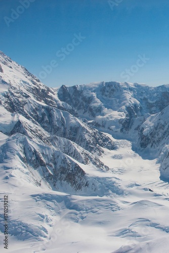 Wallpaper Mural snow peaks, mount McKinley, Alaska,  Torontodigital.ca