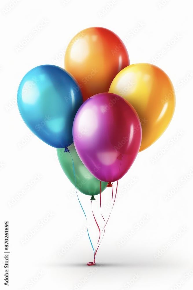 Colorful Balloons Cluster Colorful Balloons Cluster