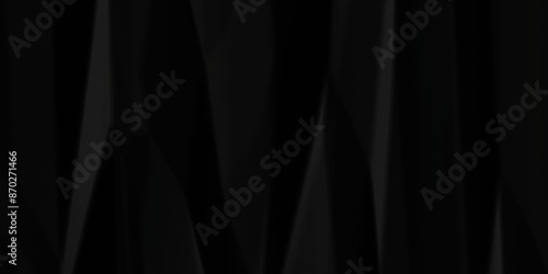 black crumpled cover old paper wrapping crinkled light cardboard overlay texture background.