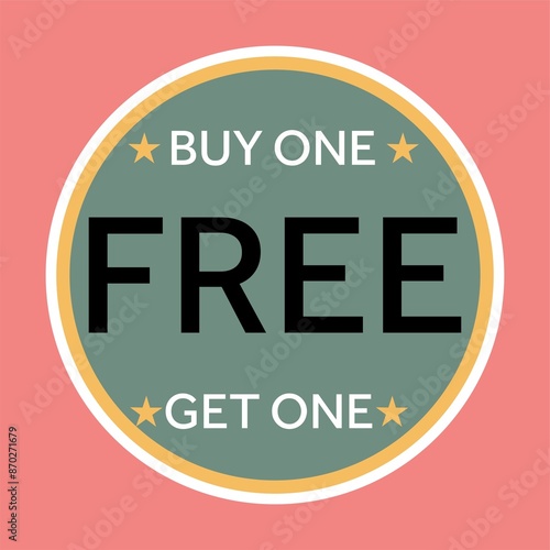 label.
buy one get free one