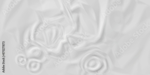 white crumpled cover old paper wrapping crinkled light cardboard overlay texture background.