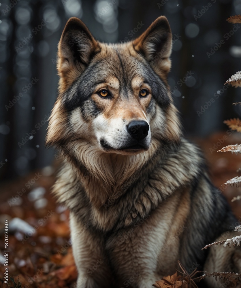 a handsome wolf a handsome wolf