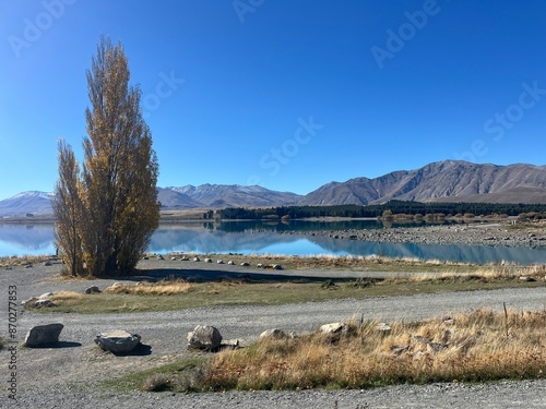 Lake Tekapo, South Island of New Zealand photo