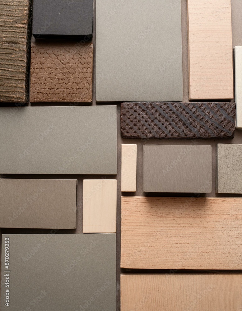 Fototapeta premium Abstract Background: Contemporary Geometric Vector Illustration for Modern Aesthetics