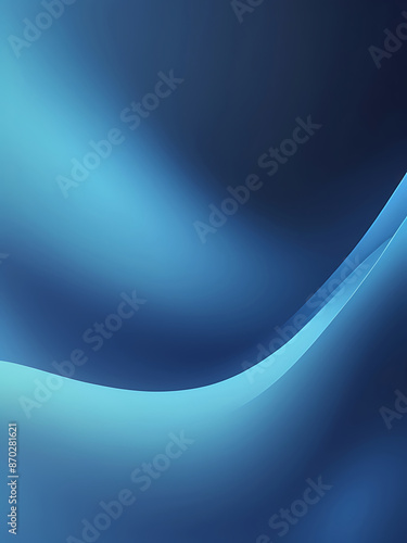 Abstract blue gradient background looks modern blurry textured blue wallpaper. ai