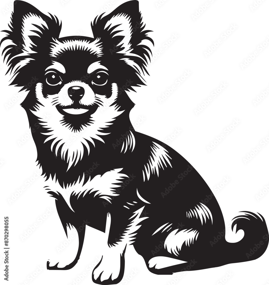 chihuahua dog vector chihuahua dog vector