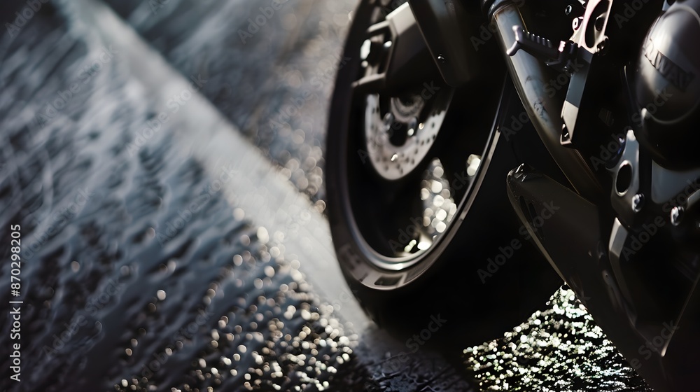 Rainy Asphalt Tire Change Guide: Stunning Pictures & Details ...