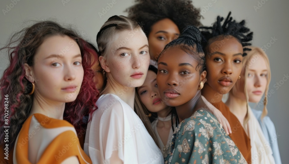 Diverse Group of Women Embracing Diversity Diverse Group of Women Embracing Diversity