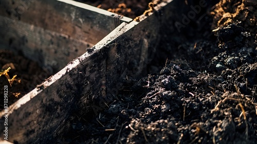 Wallpaper Mural Gritty Weathered Ground Texture with Cracks and Erosion in Dramatic Lighting Torontodigital.ca