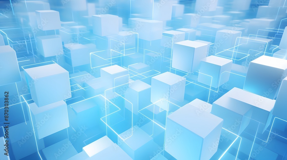 3d rendering of white and blue abstract geometric background. Scene for advertising, technology, showcase, banner, game, sport, cosmetic, business, metaverse. Sci-Fi Illustration. Product display 3d rendering of white and blue abstract geometric background. Scene for advertising, technology, showcase, banner, game, sport, cosmetic, business, metaverse. Sci-Fi Illustration. Product display