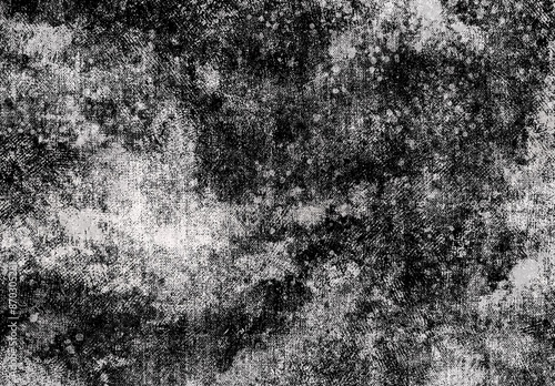 Sparkling Light Blue Crystal Fantasy Background（白黒のムラのあるデニム生地のようなテクスチャ背景）