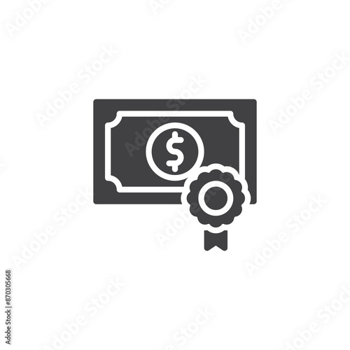 Bonds vector icon
