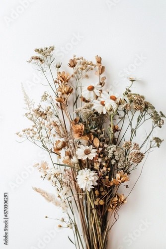 Trockenblumen, Trockenblumenstrauß 