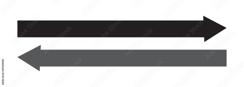 Straight long right vector arrow icon Straight long right vector arrow icon
