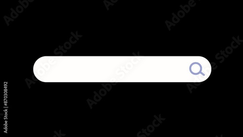 Great search bar alpha channel