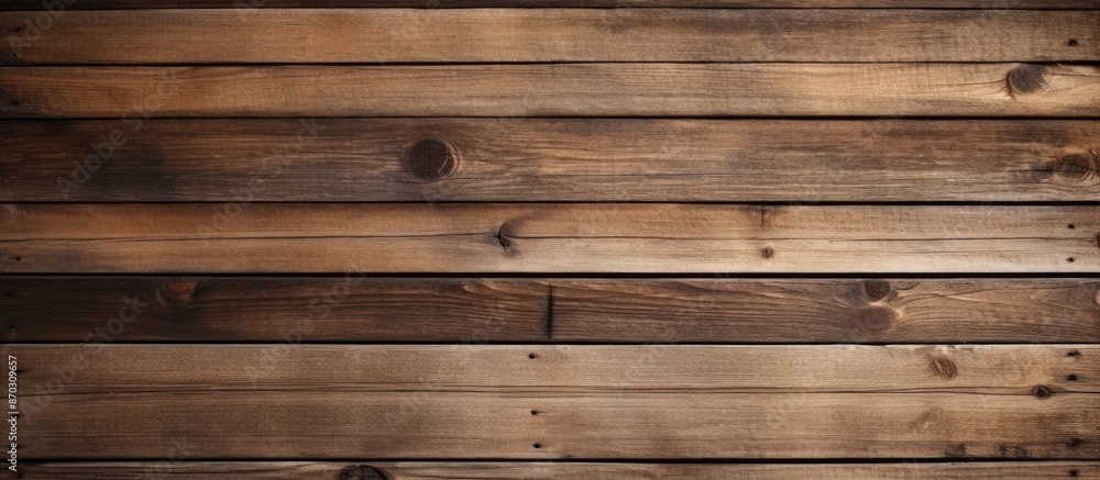 Obraz premium Free wood plank texture background with ample copy space image for creating product or advertising designs.