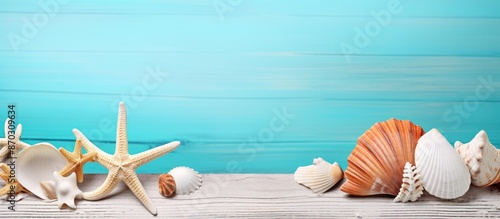 Summer vacation theme with ...