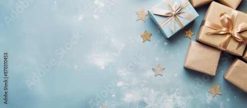 Craft paper-wrapped Christm...