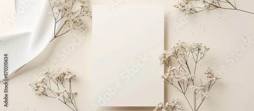 Modern wedding invitation c...