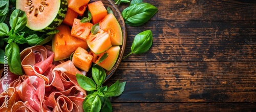 Italian snack featuring pro...