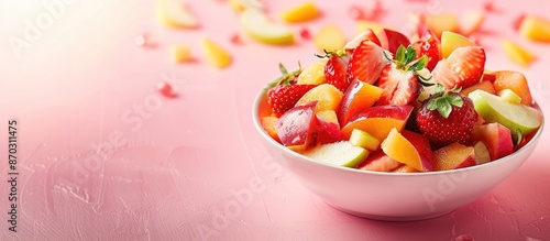 Fruit salad with strawberri...