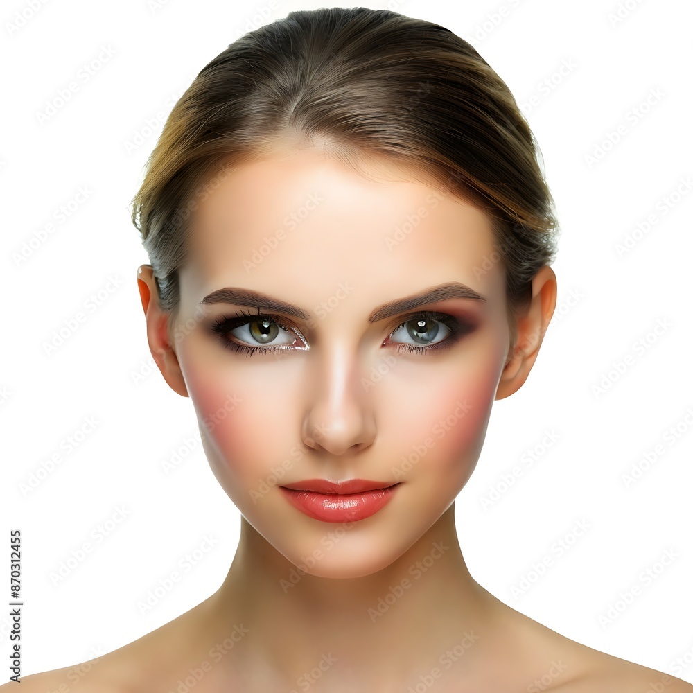 Beautiful Woman with Makeup. Beautiful Woman with Makeup.