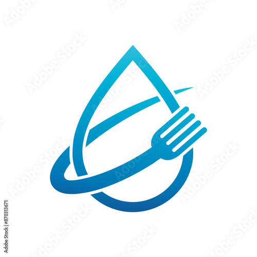 Free Download Food and drink logo design template - GFXLoad