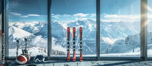 Breathtaking image of ski g...