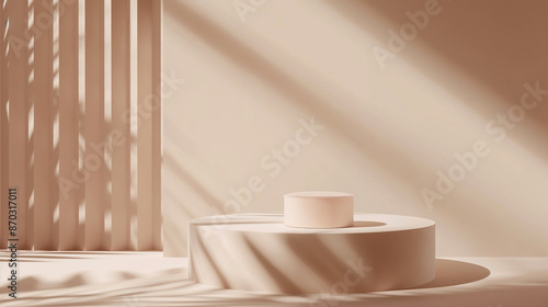 podiums for product placement and mock up