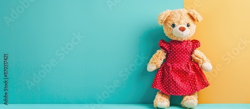 Soft children's toy dog in ...