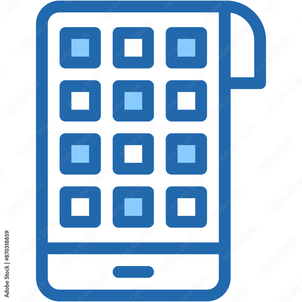 Vector Icon Foldable Phone, Electronic Device, Smartphone, Technology, Wrap Around Vector Icon Foldable Phone, Electronic Device, Smartphone, Technology, Wrap Around