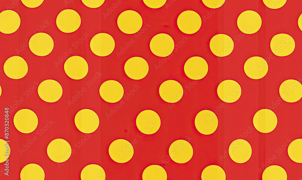 Symmetrical Polka Dot Pattern