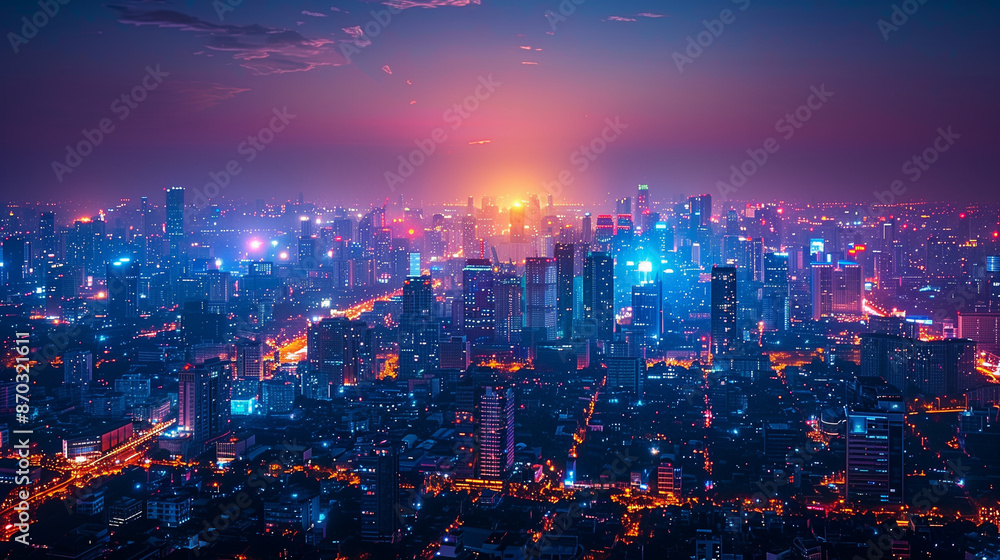 Obraz premium city view