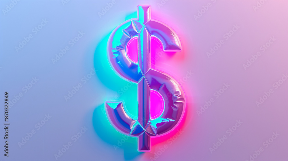 creative graphic of dollar sign creative graphic of dollar sign
