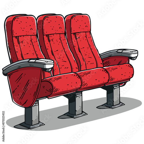 seat at a movie theatre
