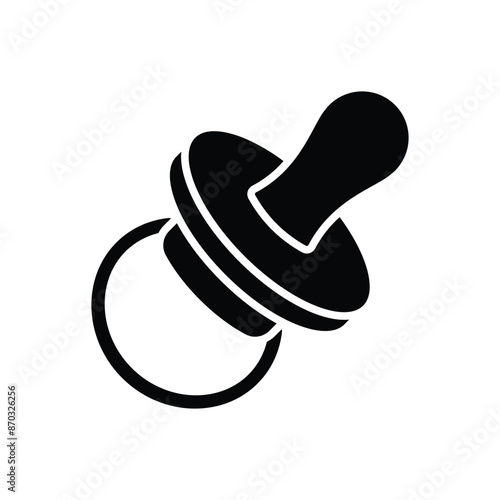 baby nipple icon vector design template simple and clean