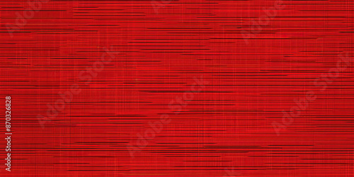 Obraz na płótnie Minimalist Vibrant Red Background Art w salonie