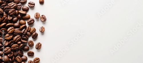 Top-down view of coffee bea...